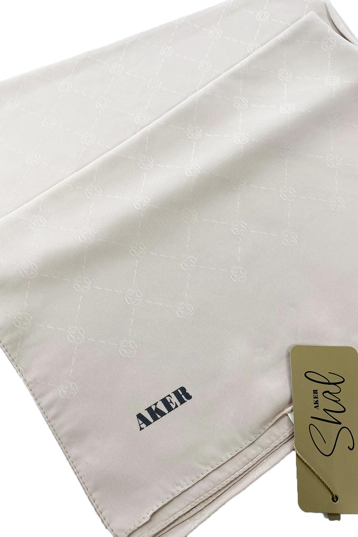 Aker Monogram Jakarlı Şal - Koza Desen - 1070500-983