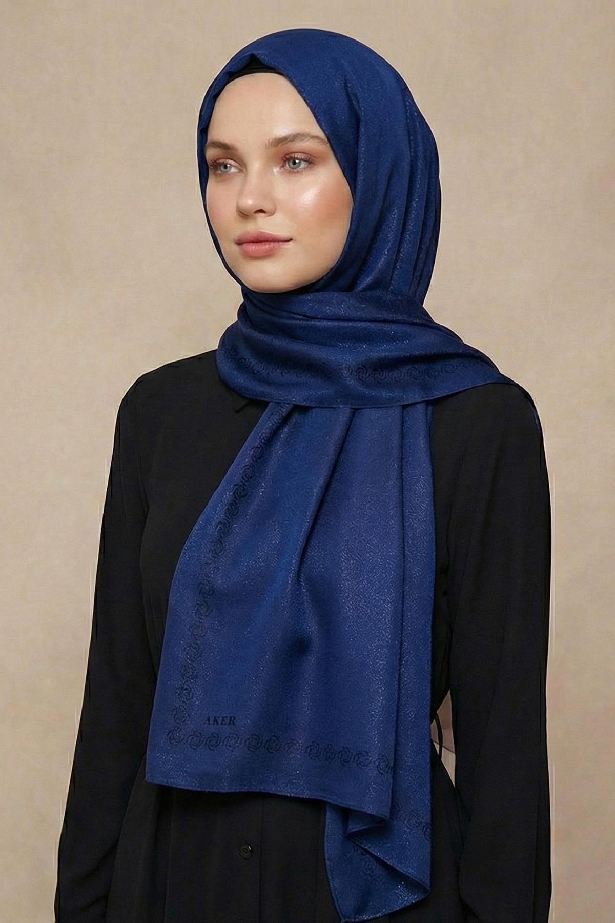 Aker Simli Monogram Şal - 1040100-321