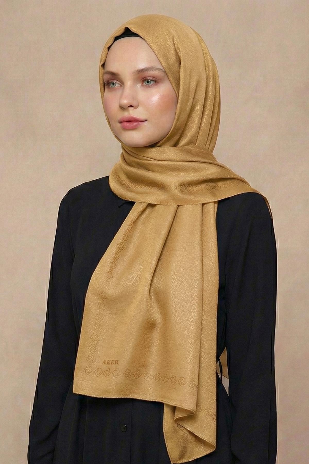 Aker Simli Monogram Şal - 1040100-362