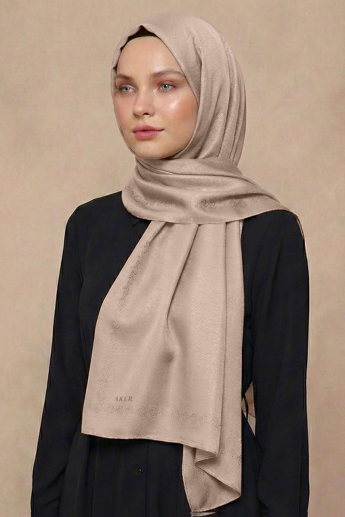 Aker Simli Monogram Şal - 1040100-391