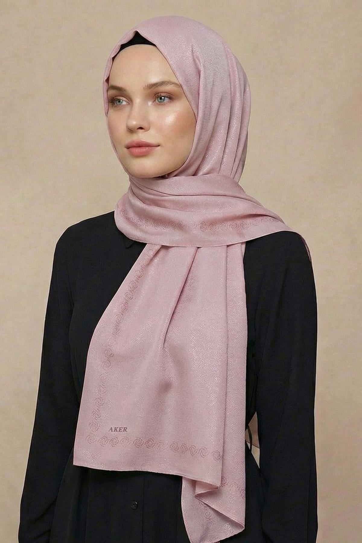 Aker Simli Monogram Şal - 1040100-393