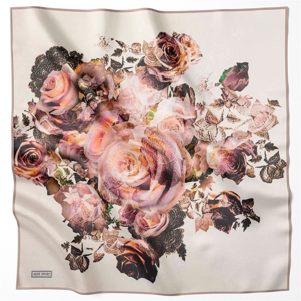 Aker Sport Eşarp - KN6715769-961 - Sura, Saten