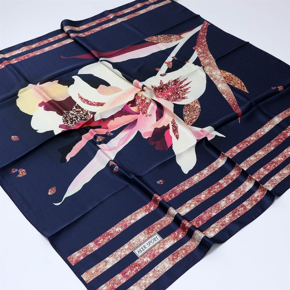 Aker Sport Eşarp - KN7195769-924 - Sura, Saten