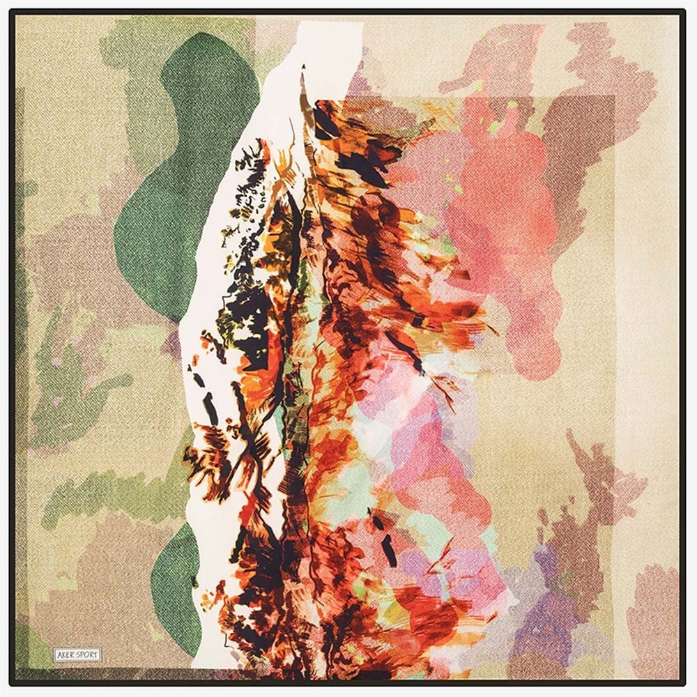 Aker Sport Eşarp - KN7271769-912 - Sura, Saten