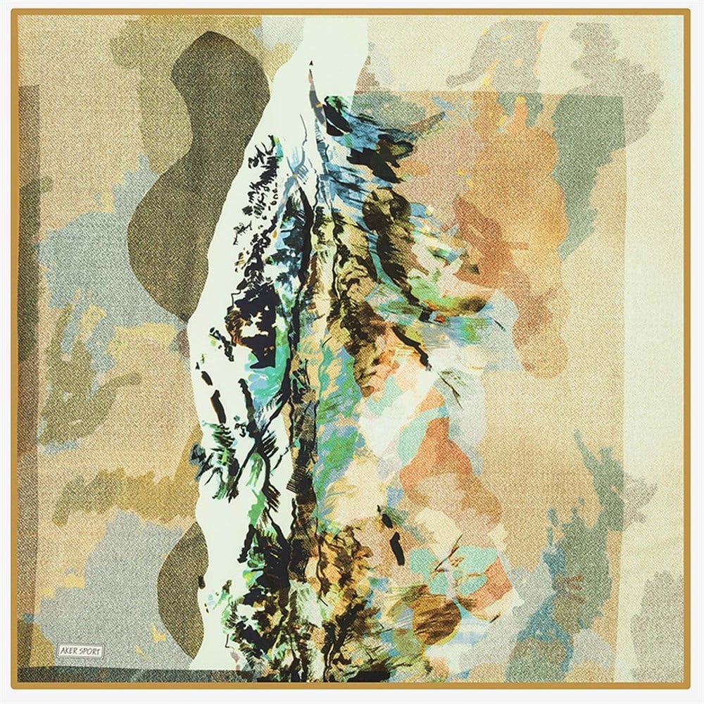 Aker Sport Eşarp - KN7271769-952 - Sura, Saten