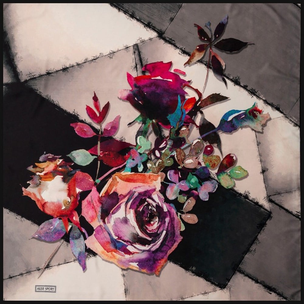 Aker Sport Eşarp - KN7488769-913 - Sura, Saten