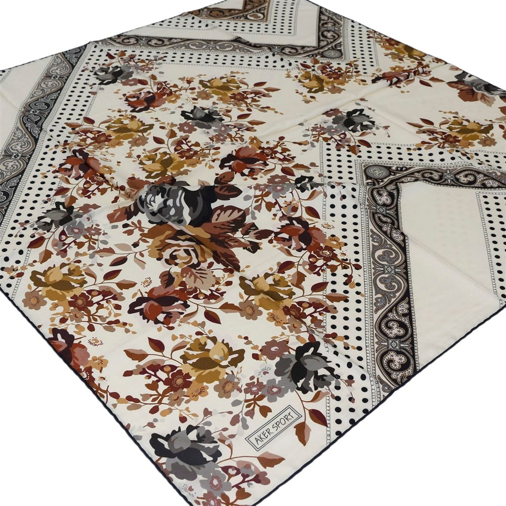 Aker Sport Eşarp - KN7588769-912 - Sura, Saten