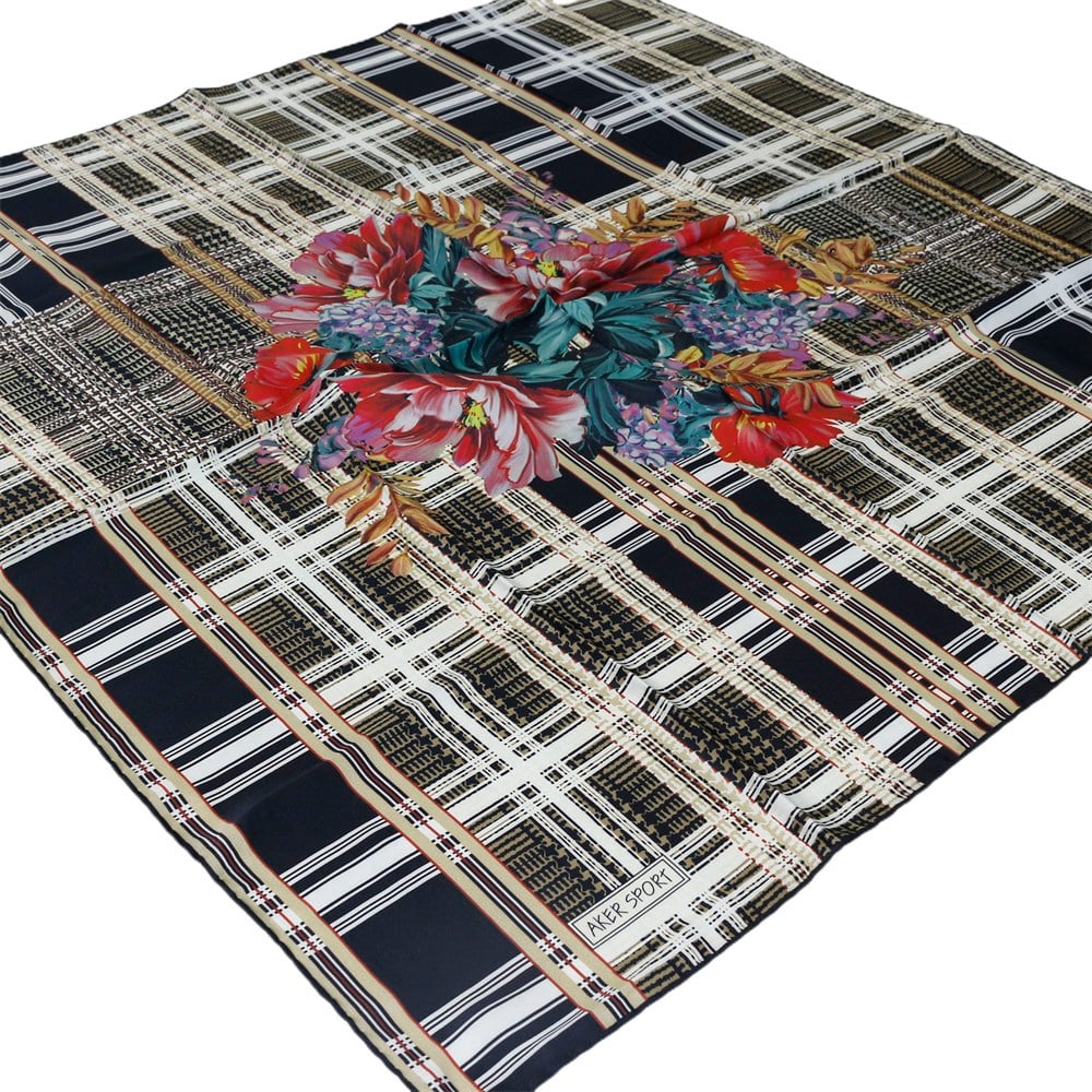 Aker Sport Eşarp - KN7645769-912 - Sura, Saten