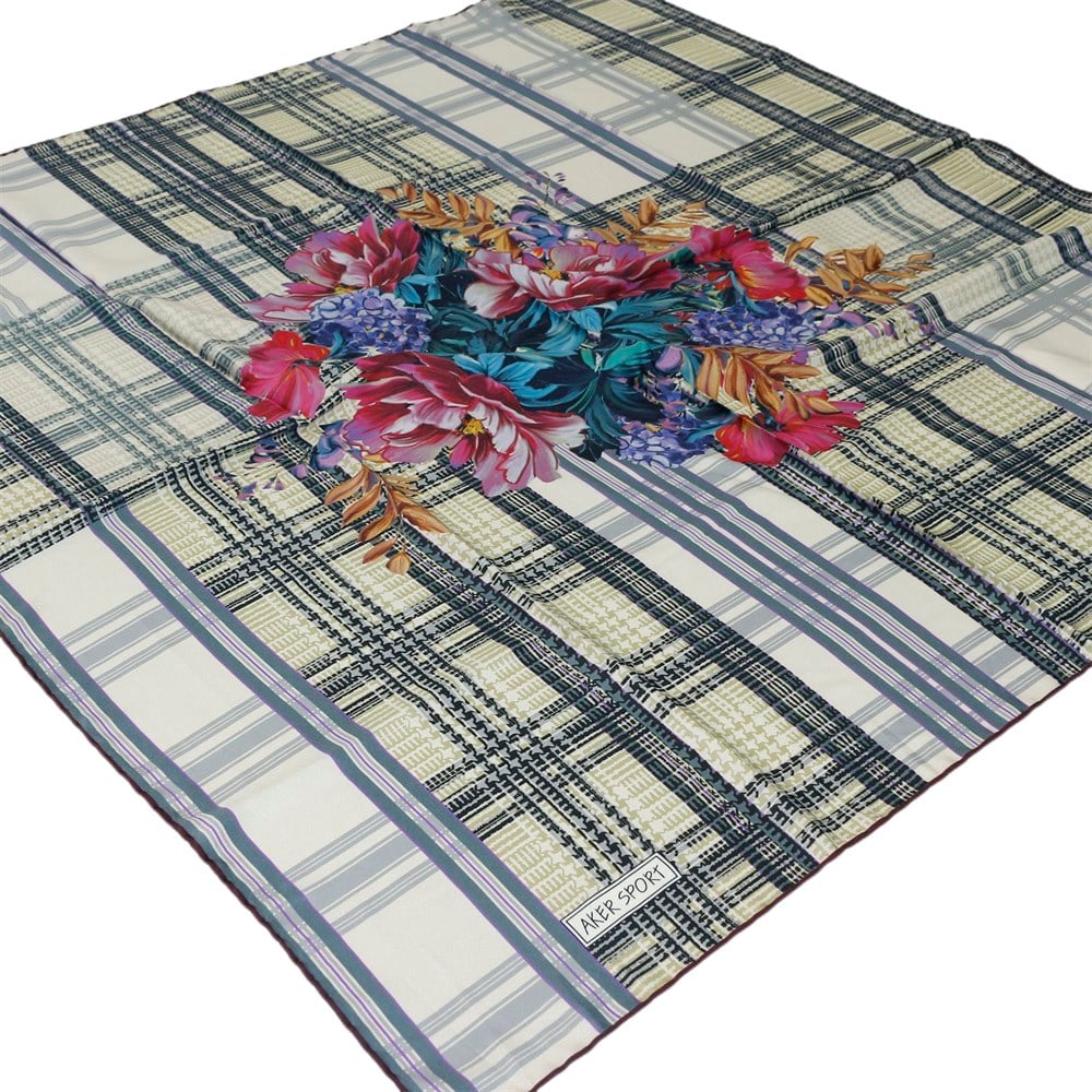 Aker Sport Eşarp - KN7645769-942 - Sura, Saten