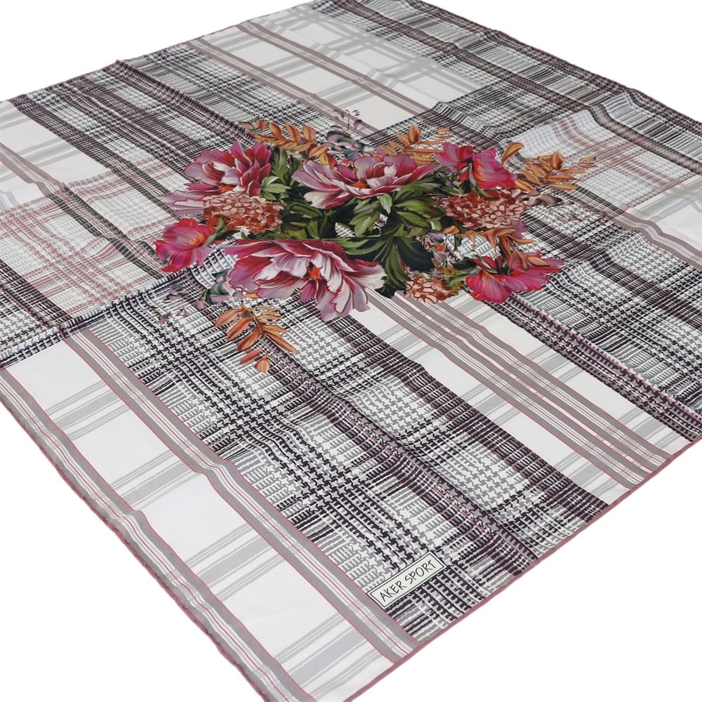 Aker Sport Eşarp - KN7645769-991 - Sura, Saten