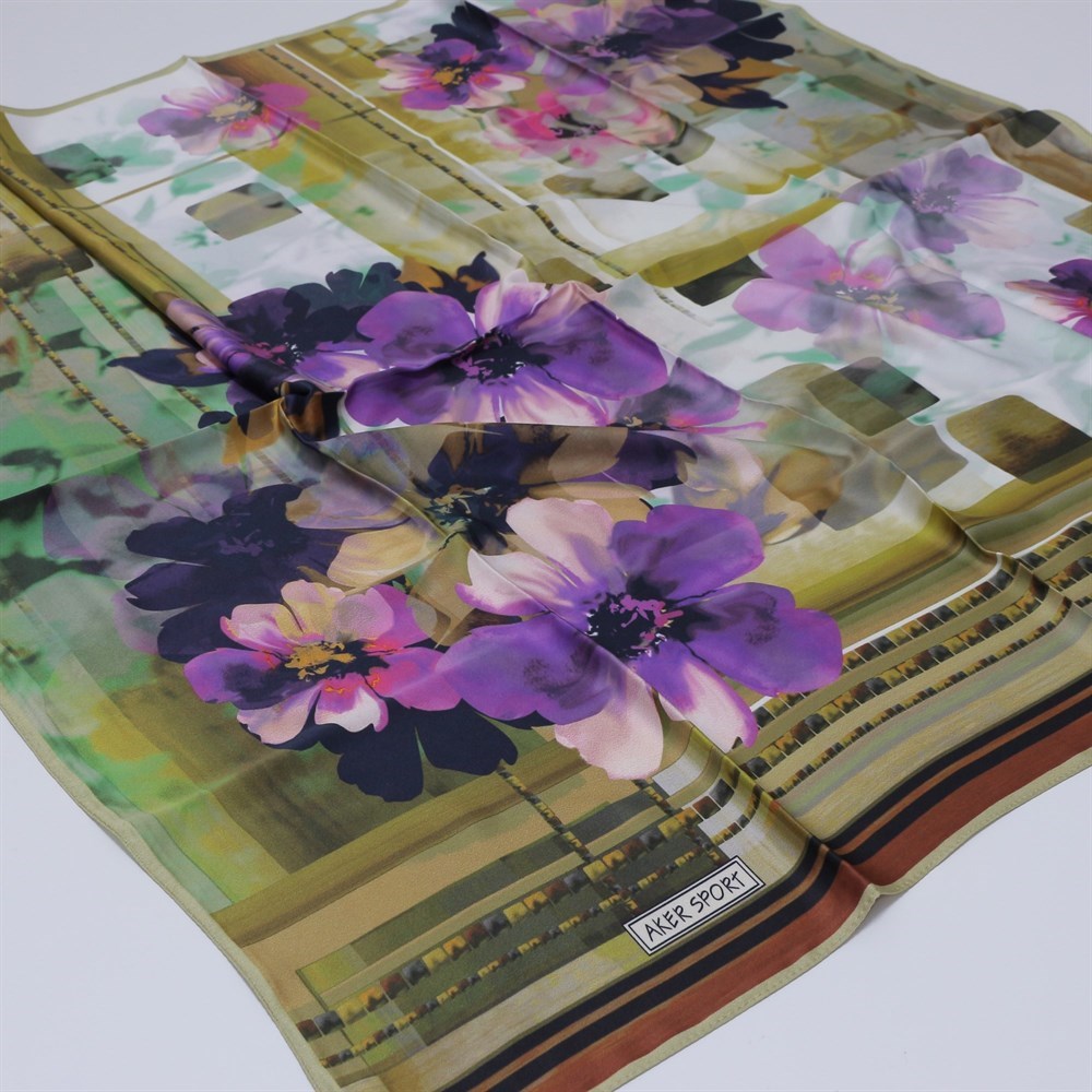 Aker Sport Eşarp - KN7761769-951 - Sura, Saten