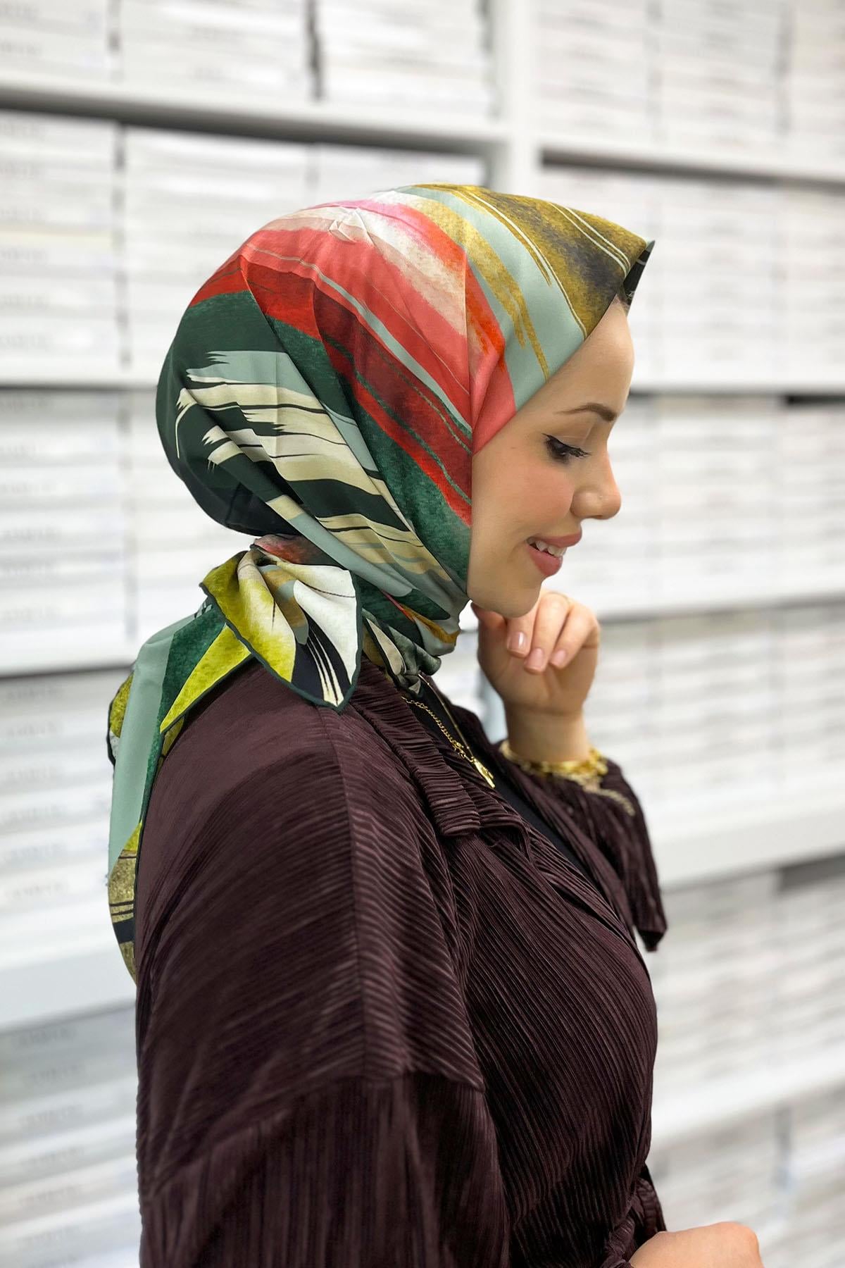 Aker Tivil Eşarp - Polyester Twill - 6440795-951