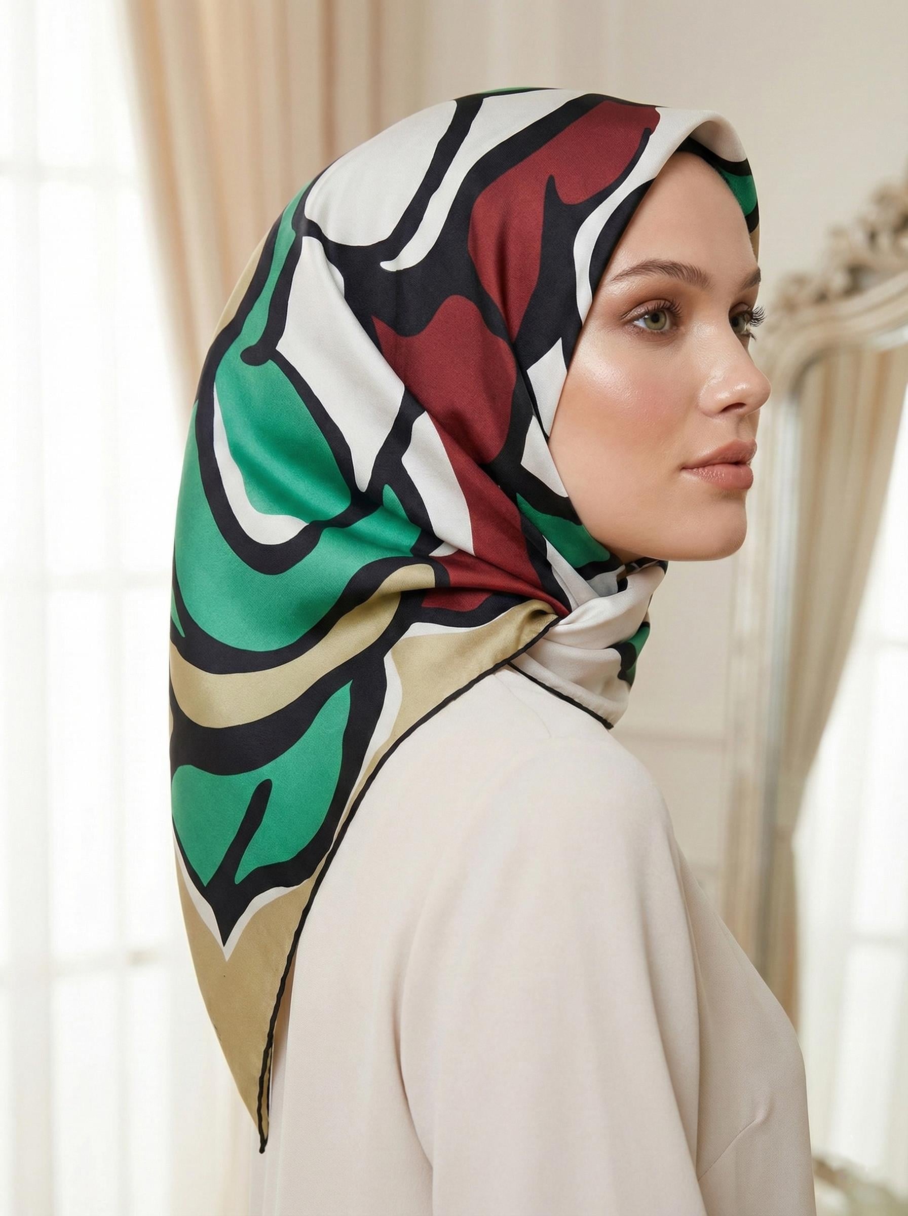 Aker Tivil Eşarp - Polyester Twill - 8028795-911