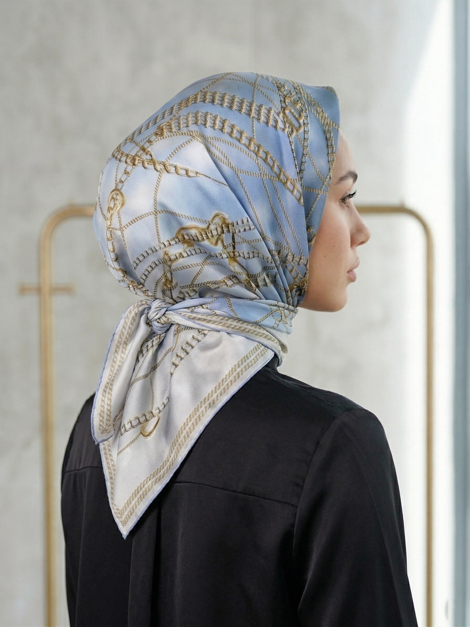 Aker Tivil Eşarp - Polyester Twill - 8059795-922