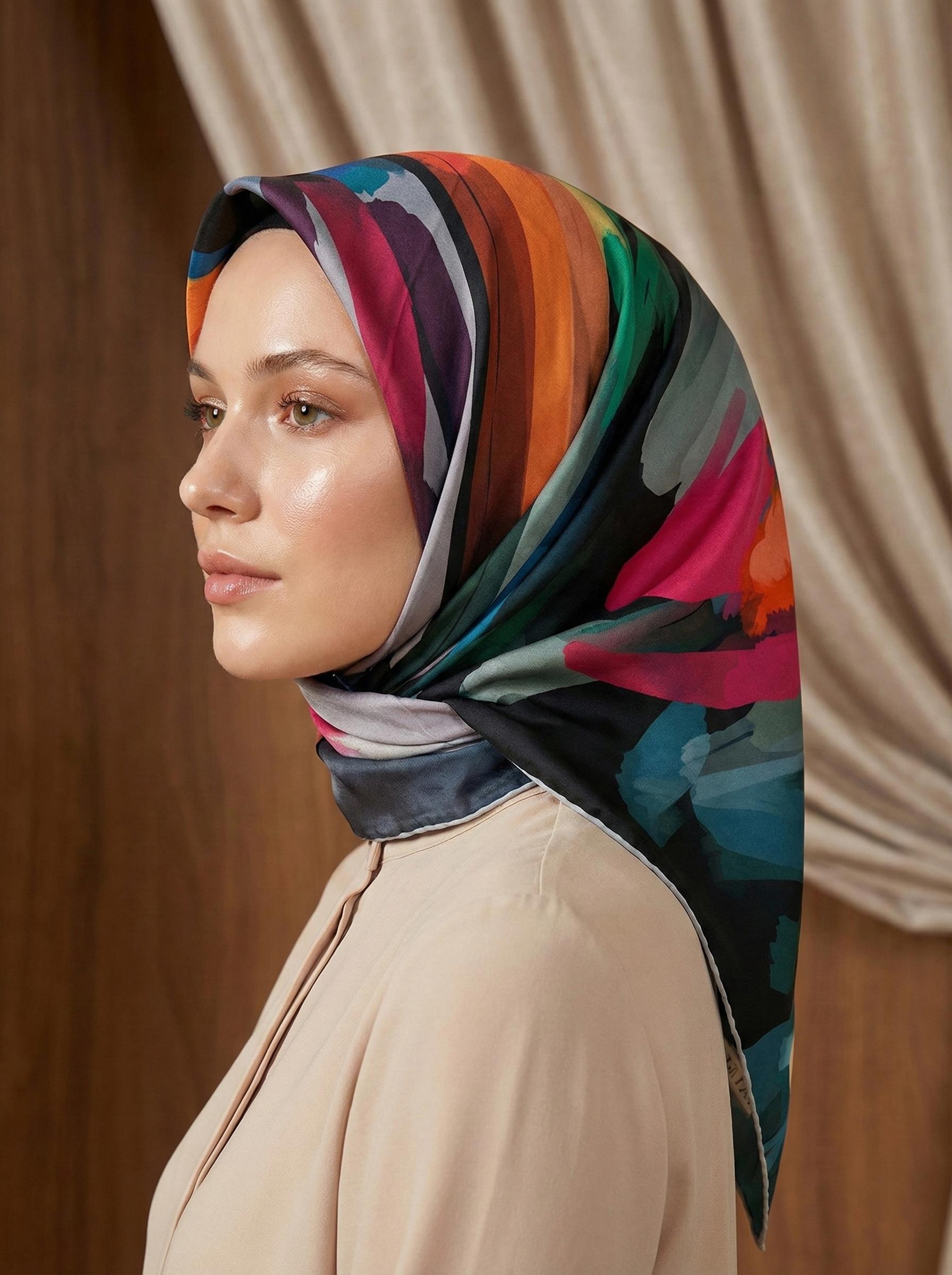 Aker Tivil Eşarp - Polyester Twill - 8295795-971