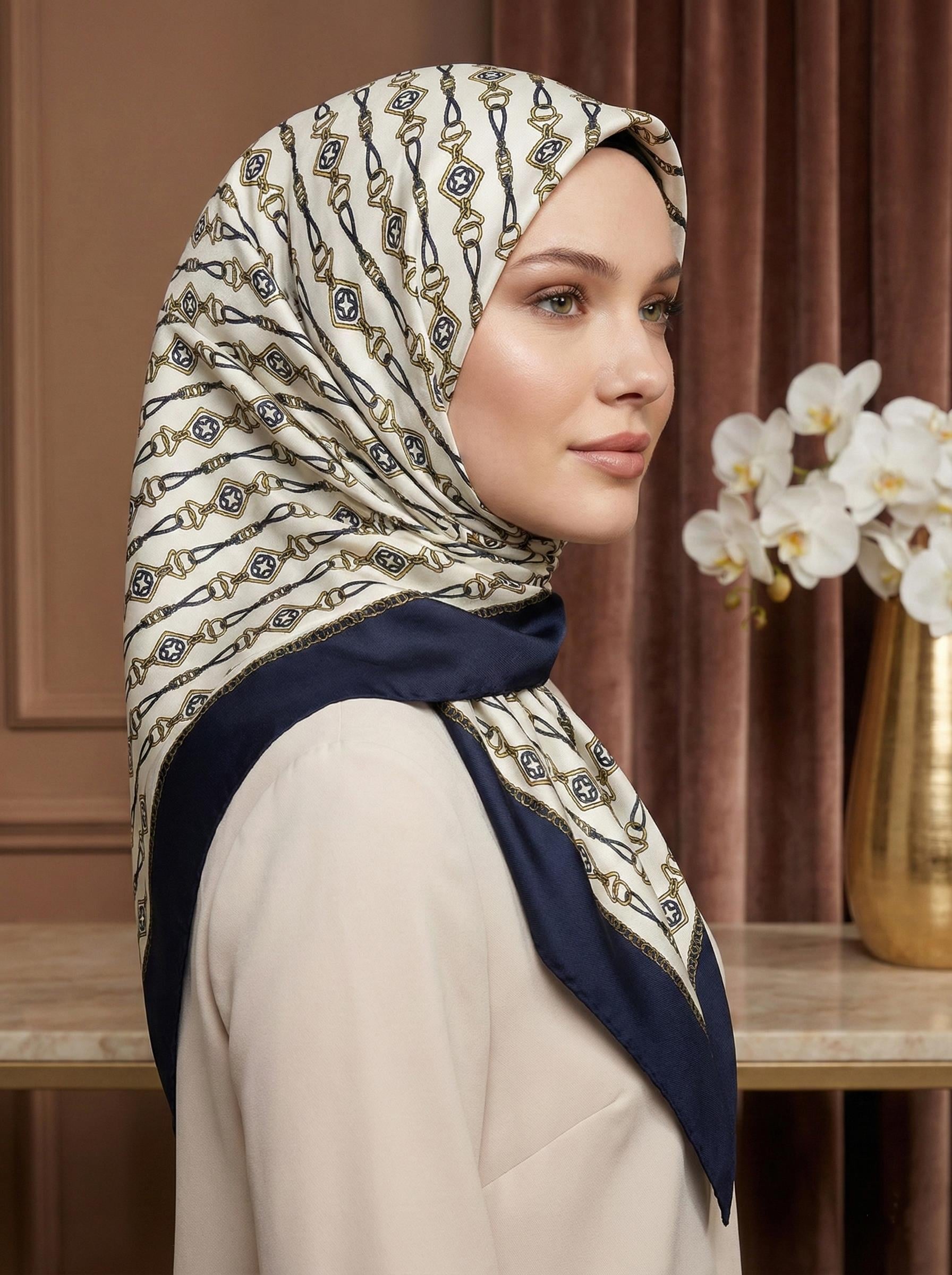 Aker Tivil Eşarp - Polyester Twill - 8502795-922