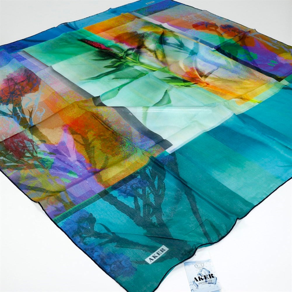 Aker Yaz Serinliği, Klimalı Koton Eşarp - 8090221-413