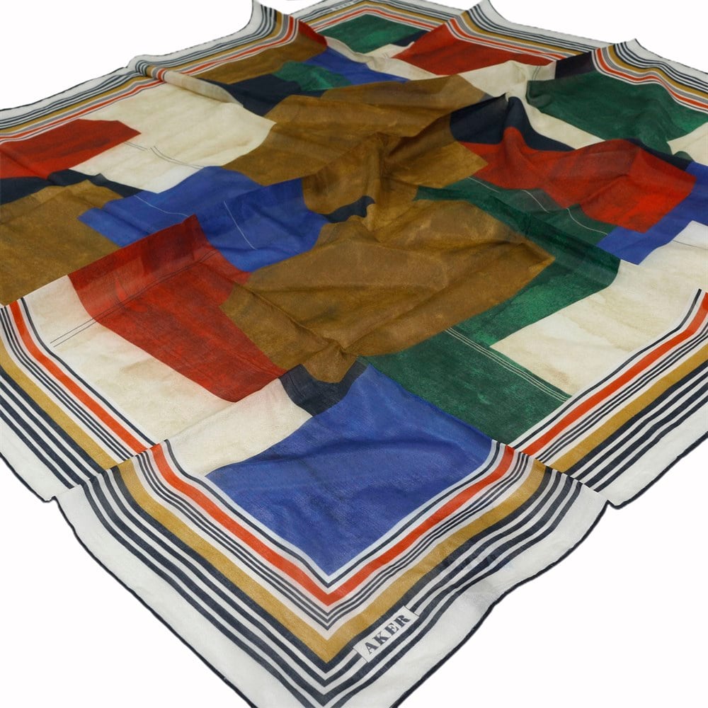 Aker Yaz Serinliği, Klimalı Koton Eşarp - 8103221-411