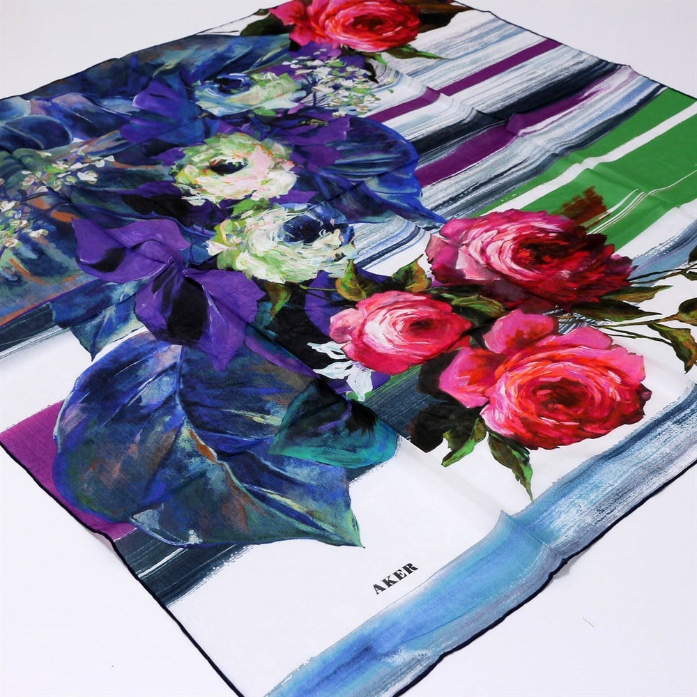 Aker Yaz Serinliği, Klimalı Koton Eşarp - 7805221-422