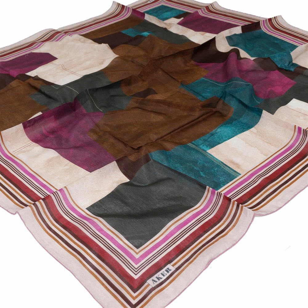 Aker Yaz Serinliği, Klimalı Koton Eşarp - 8103221-491