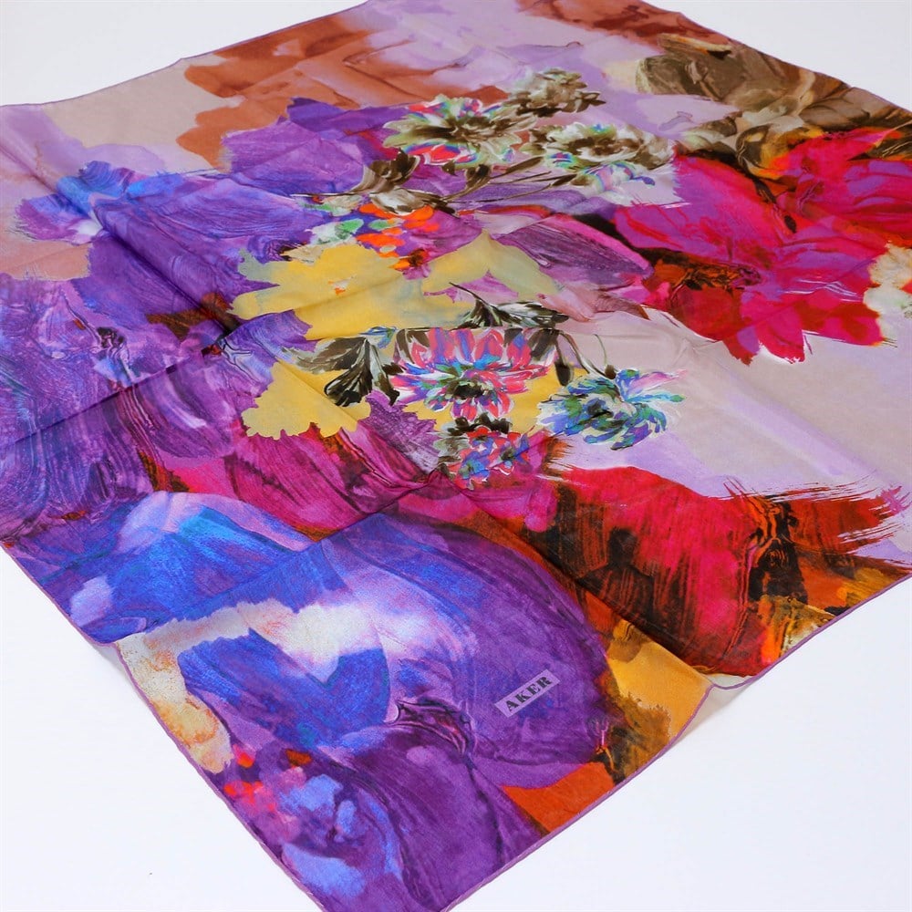 Aker Yaz Serinliği, Klimalı Koton Eşarp - 7767221-491