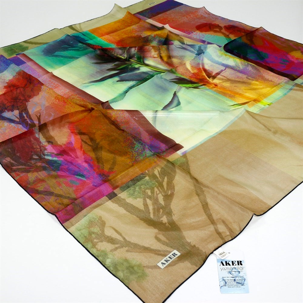 Aker Yaz Serinliği, Klimalı Koton Eşarp - 8090221-415