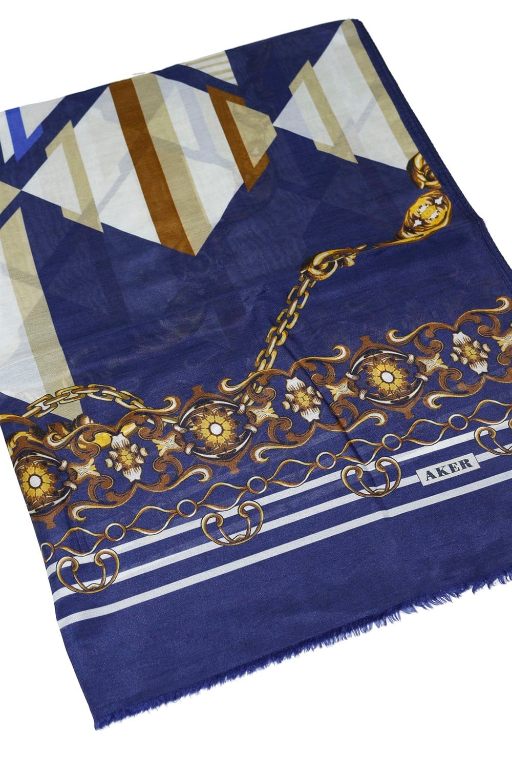 Aker Yaz Serinliği Koton Şal - Desenli - 8023777-421