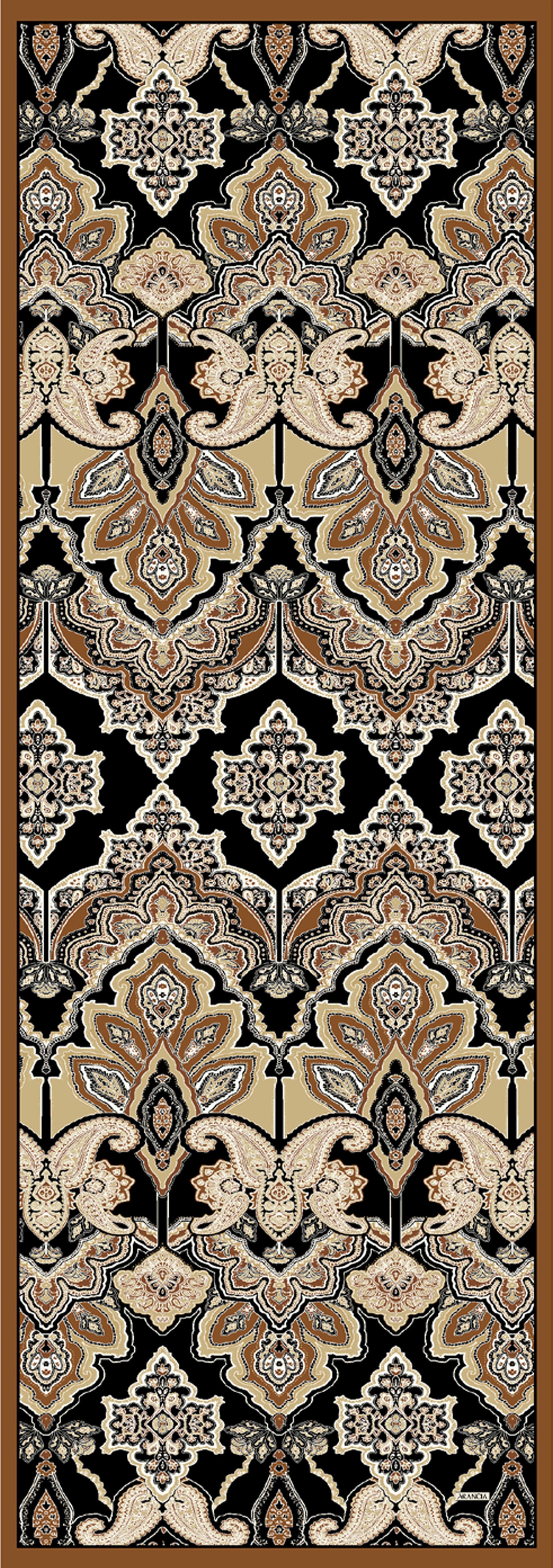 Arancia İpek Şal - 06AR514-718 - Tivil