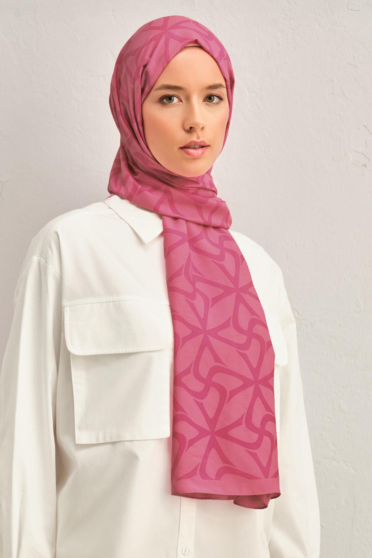 Armine Defne Floş Viskon Şal - 39 - Renk