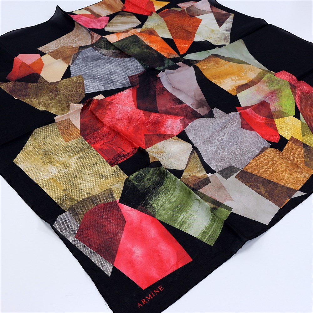 Armine Habotay Yazlık İpek Eşarp - 8315D 34