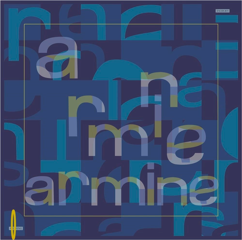 Armine Hafif Defolu İpek Eşarp 8526D-9 - Tivil - A829