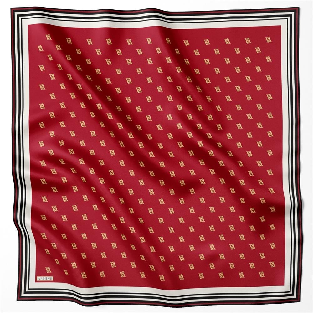 Armine Hafif Defolu İpek Eşarp - 8959D-04 - Sura - C628