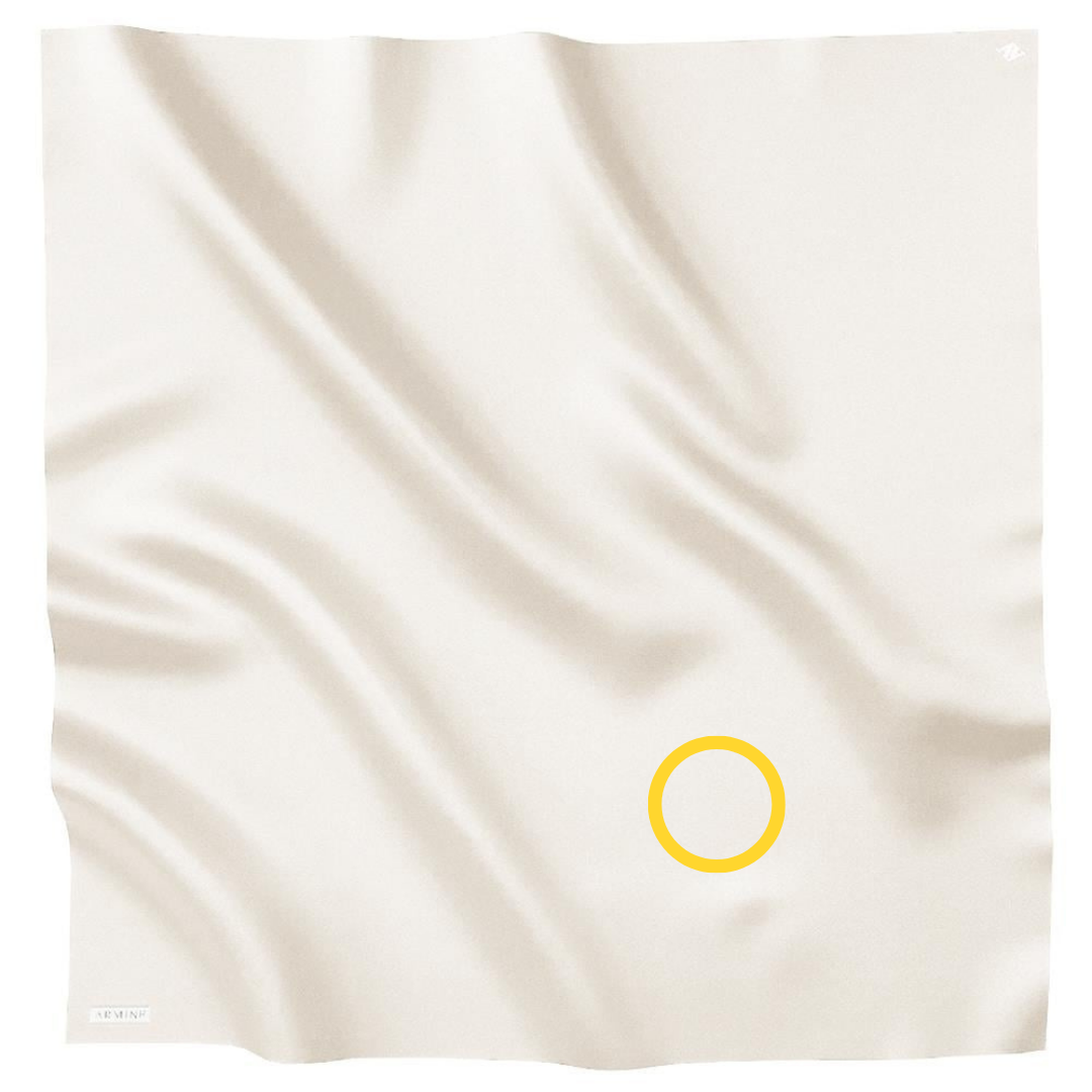 Armine Hafif Defolu İpek Eşarp - ADRE-561 - Tivil - Taş Rengi - C328