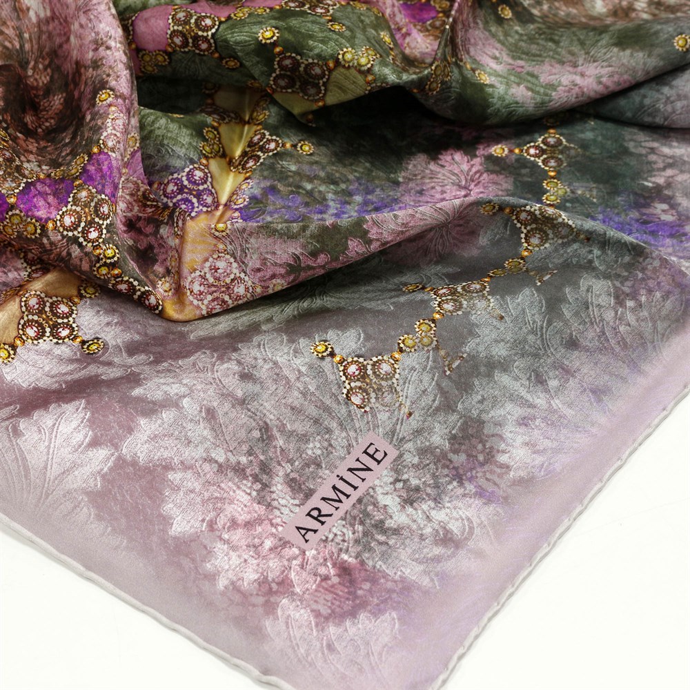 Armine Silk Scarf - 7939D 86 - Twill