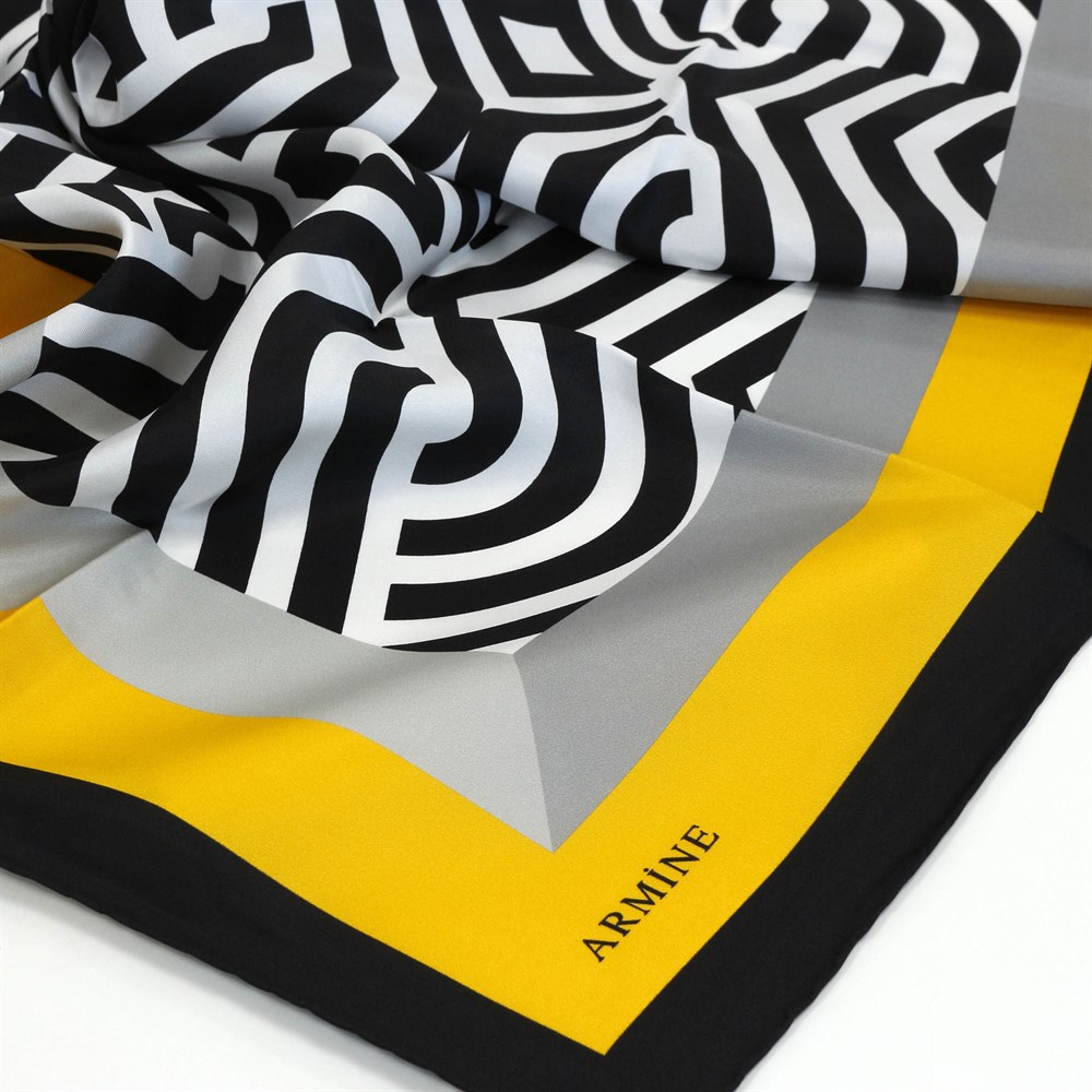 Armine Silk Scarf -  -