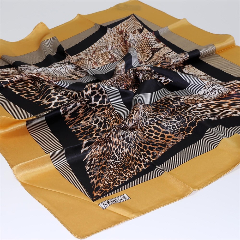 Armine Silk Scarf - 1026D 01 - Satin
