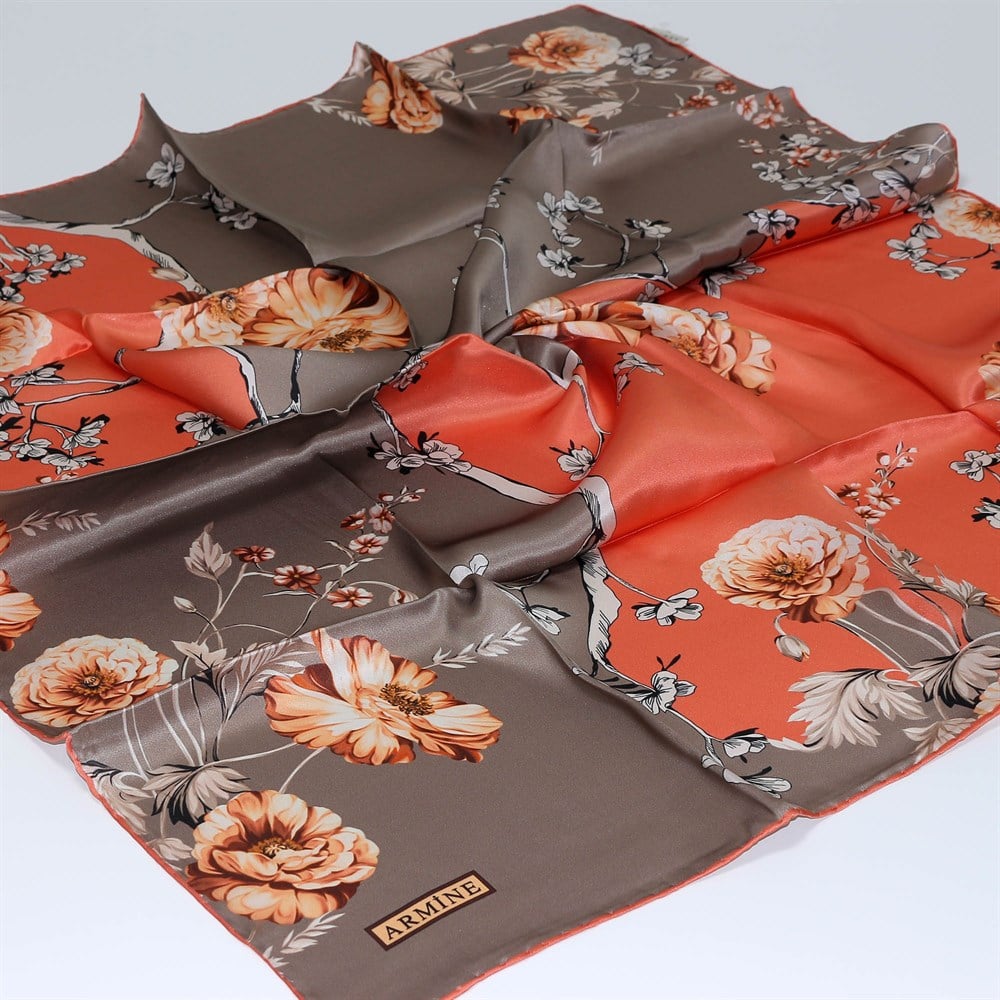 Armine Silk Scarf - 1029D 01 - Satin