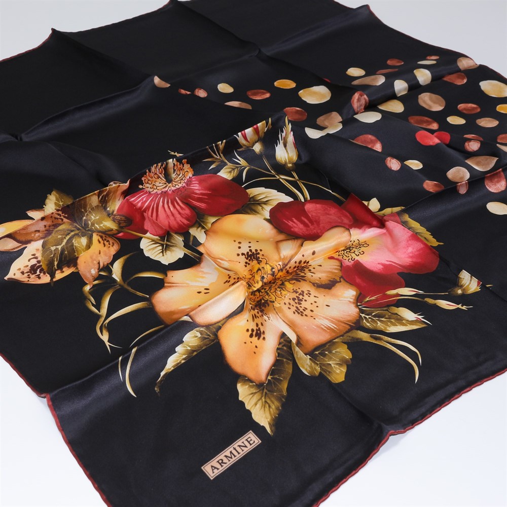 Armine Silk Scarf - 1034D 04 - Satin
