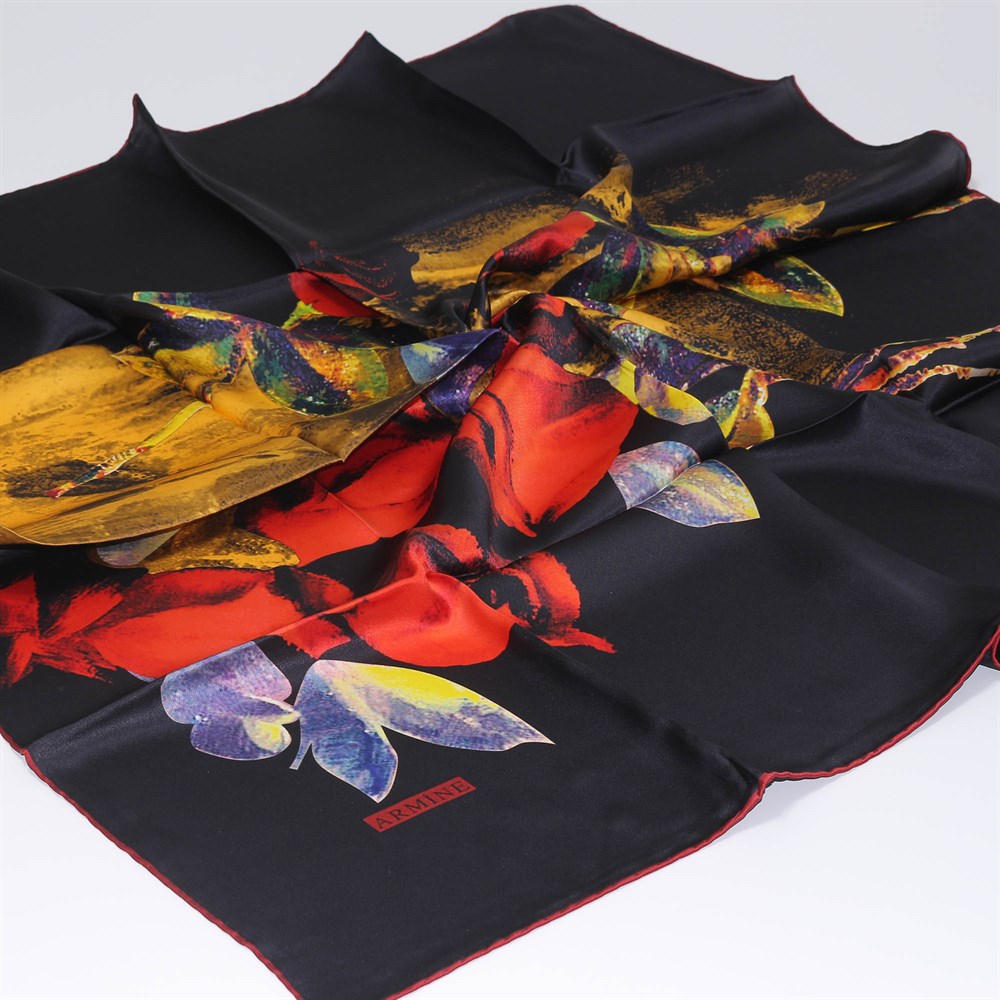 Armine Silk Scarf - 1035D 03 - Satin