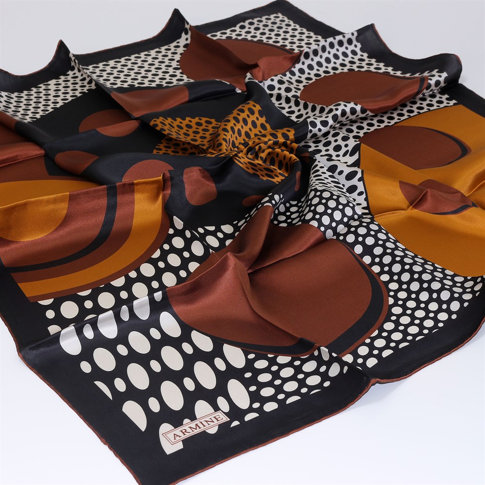 Armine Silk Scarf - 1008D 01 - Satin