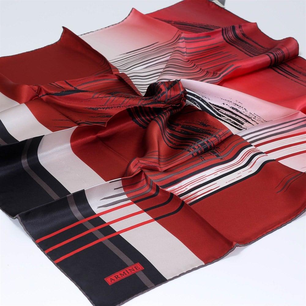 Armine Silk Scarf - 1033D 02 - Satin