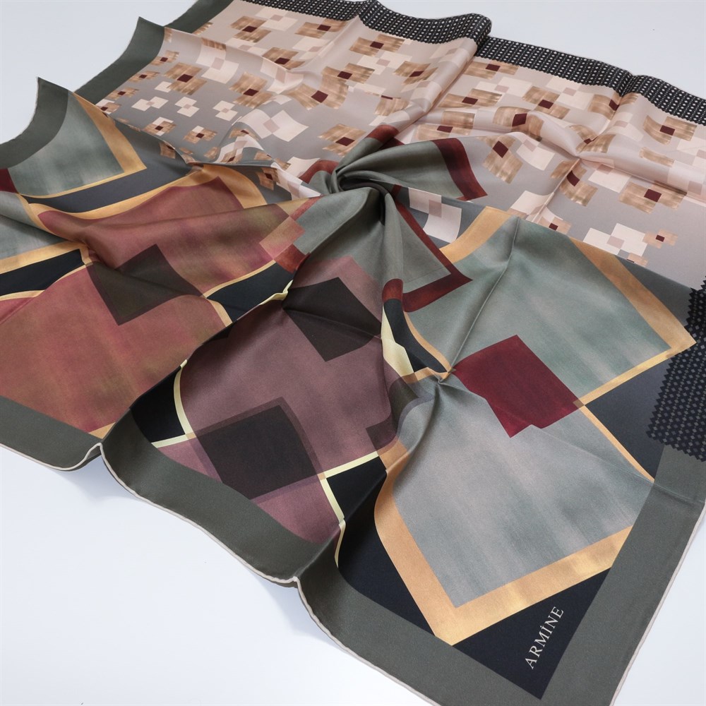 Armine Silk Scarf - 2617D 35 - Twill