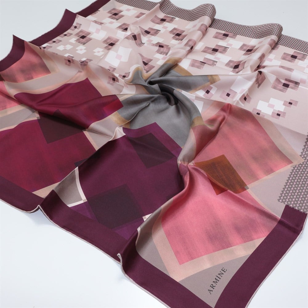 Armine Silk Scarf - 2617D 34 - Twill