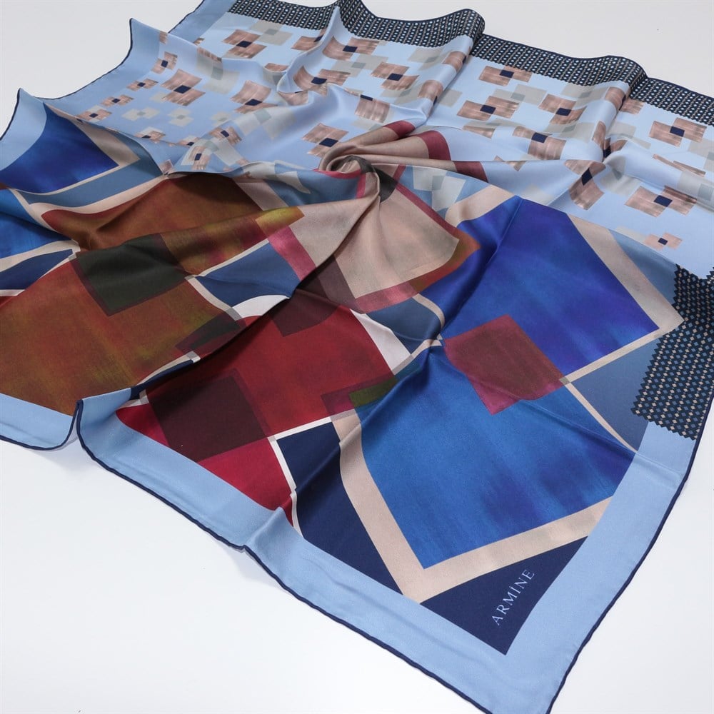 Armine Silk Scarf - 2617D 36 - Twill