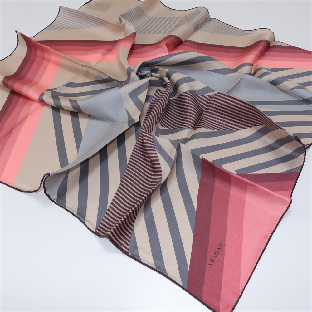 Armine Silk Scarf - 2620D 34 - Twill