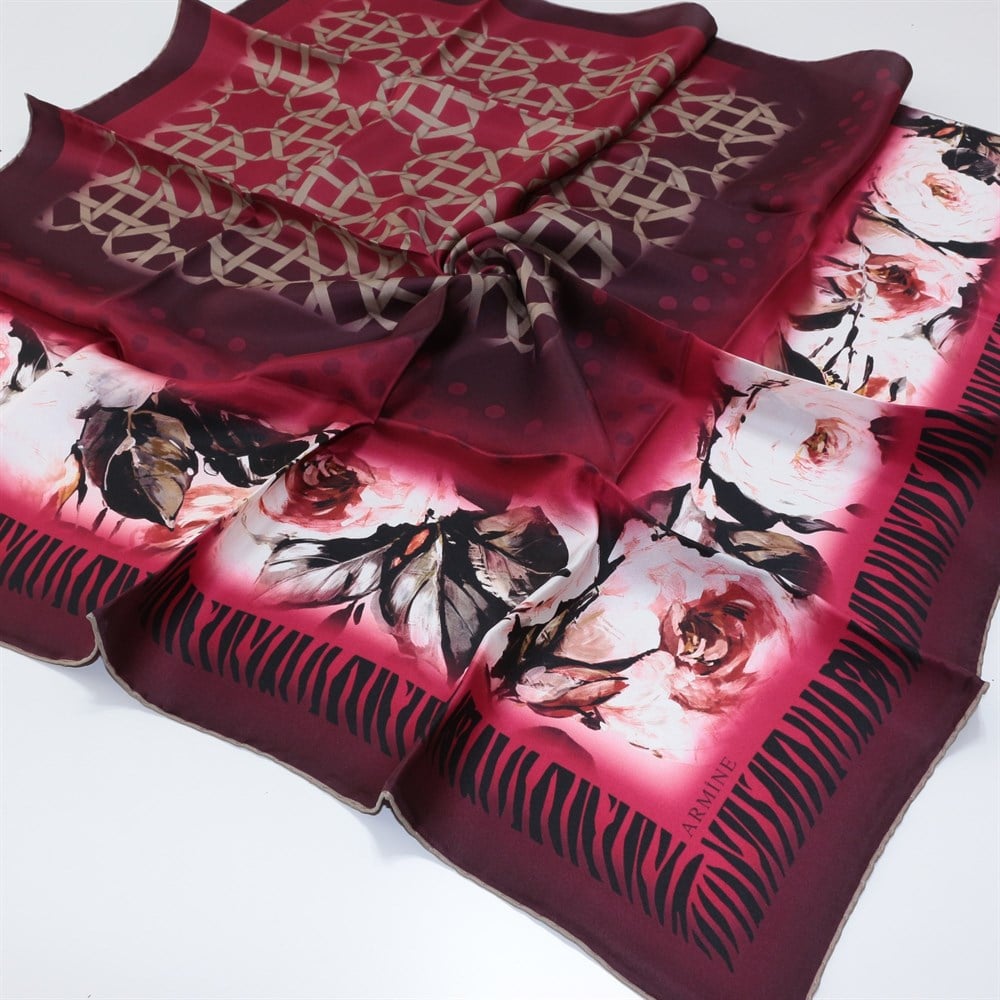 Armine Silk Scarf - 2621D 26 - Twill
