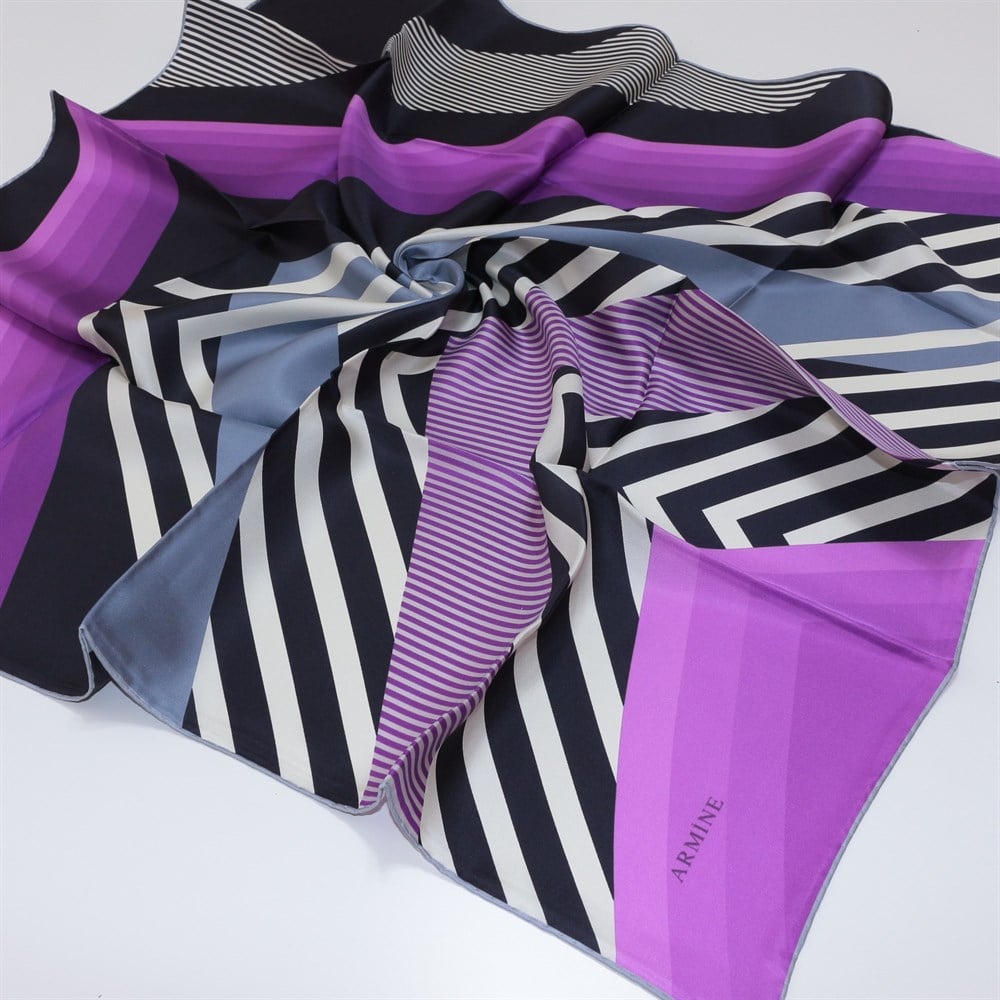 Armine Silk Scarf - 2620D 54 - Twill