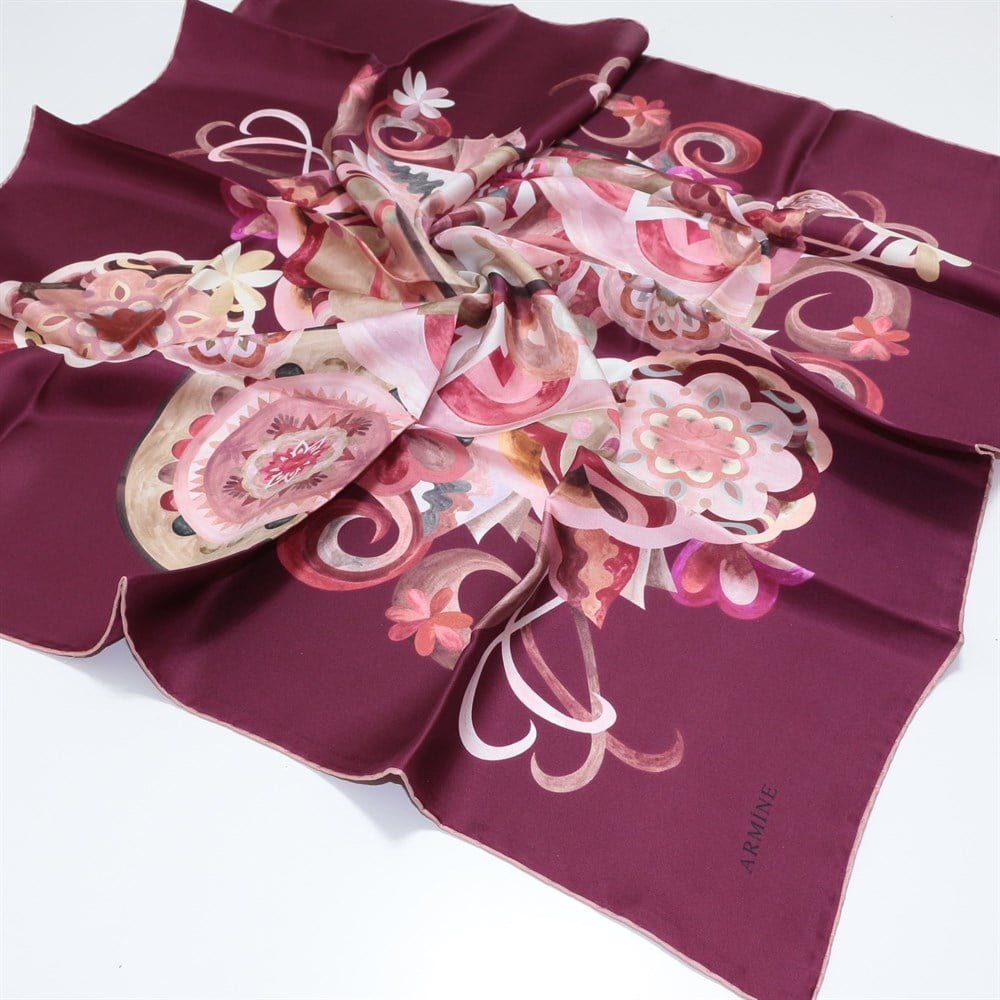Armine Silk Scarf - 2611D 03 - Twill