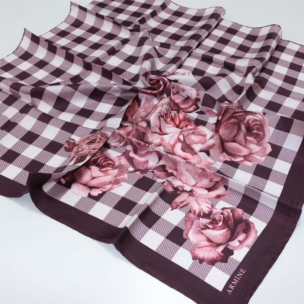 Armine Silk Scarf - 2619D 06 - Twill