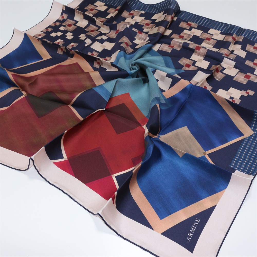 Armine Silk Scarf - 2617D 32 - Twill